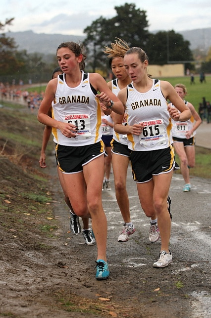 2010NCSXC GD1-1221.JPG - 2010 North Coast Section Cross Country Championships, Hayward High School, Hayward, California